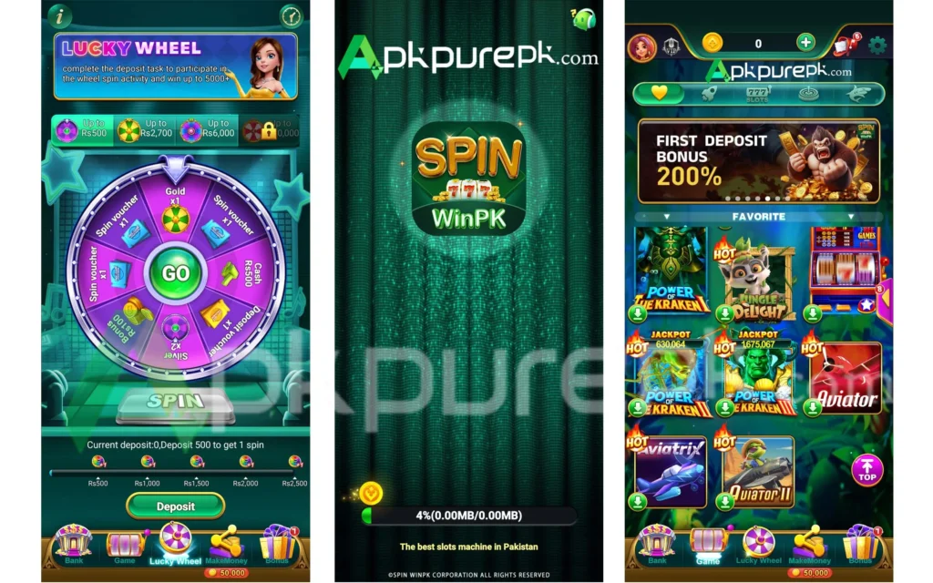 SpinwinPK Game login