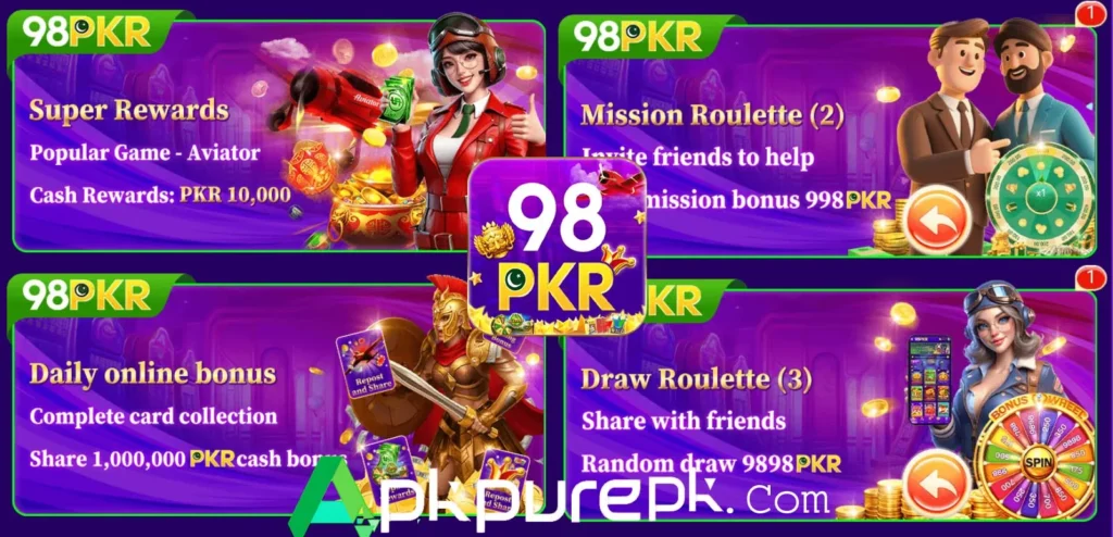 98pkr Game App